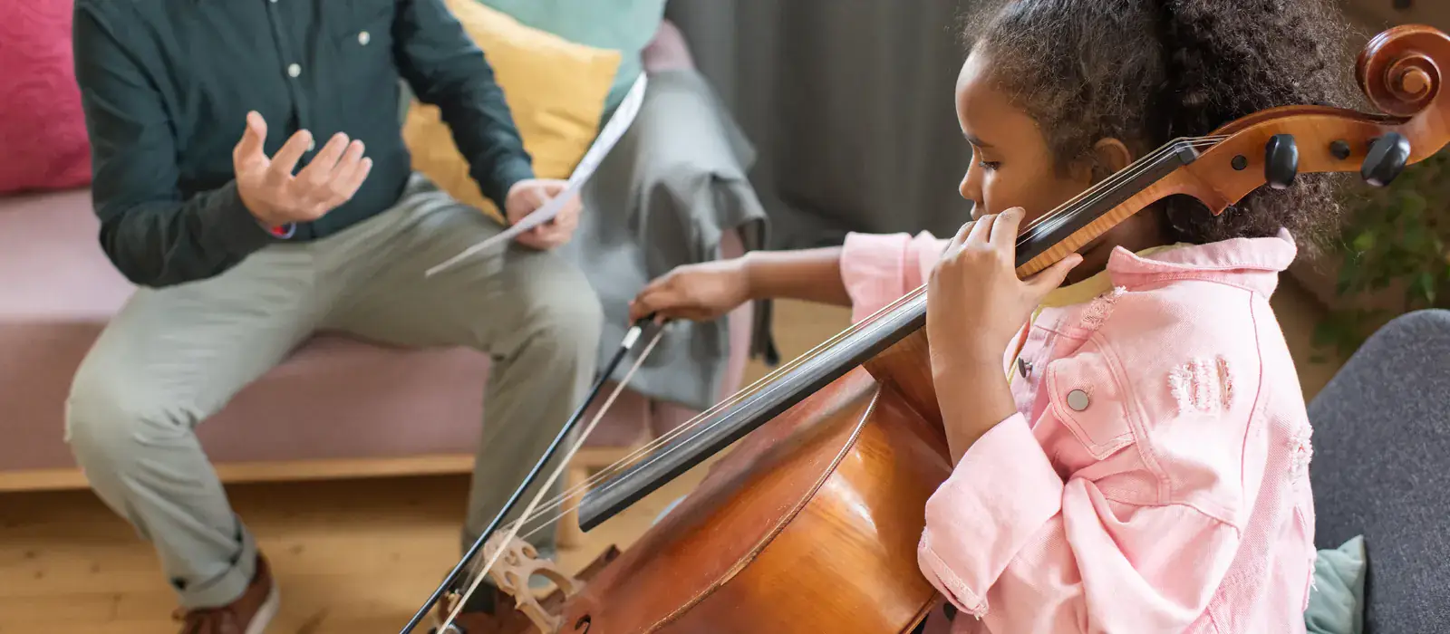 Meet Sarah — our strings department lead