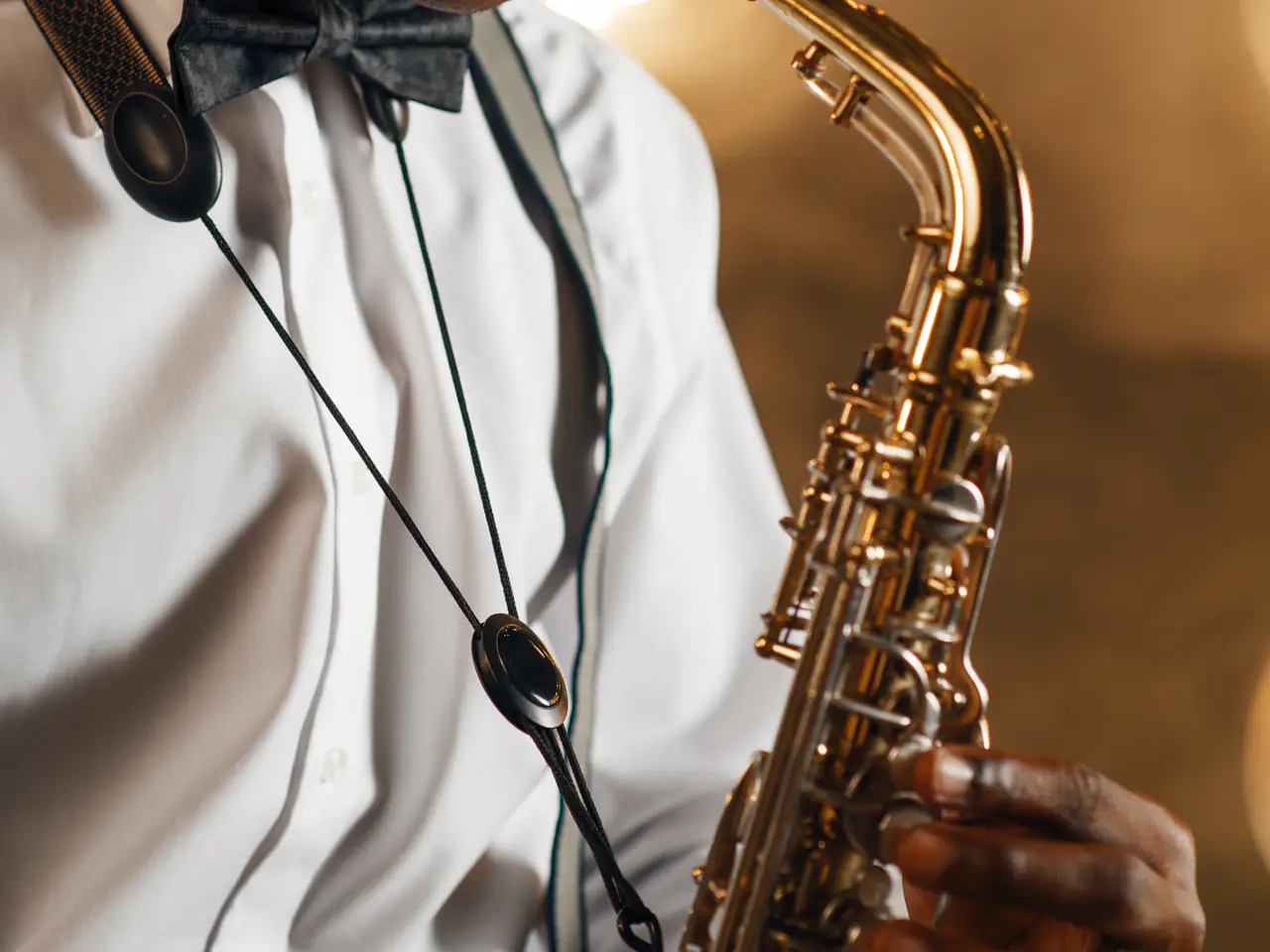 A saxophonist in performance — saxophone lessons at Concerto Music Place, Kikuyu